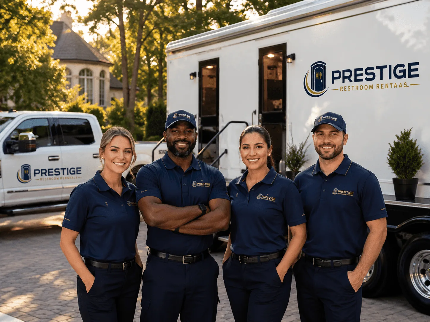 Trusted Luxury Portable Restrooms company in Chataignier, LA